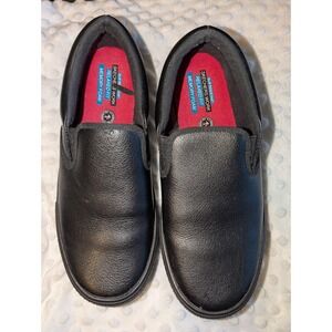 Sketchers Women's Sz 8 Slip Resistant Relaxed Fit Memory Foam Slip On‎ Work Shoe